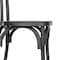 Flash Furniture HERCULES Commercial Black Indoor/Outdoor Wood Look Resin Thonet Style Chair L-9-M5-BLK-GG - alternate 3